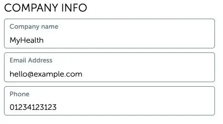 Solutions companyInfo